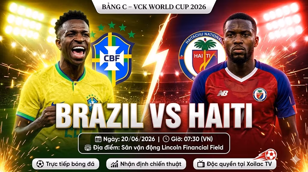 Nhận định Brazil vs Haiti (07h30, 20/06): Cơn Cuồng Phong Samba Trút Giận