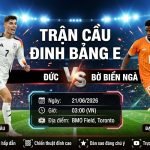 Ảnh bìa nhận định trận đấu Đức vs Bờ Biển Ngà tại vòng bảng World Cup 2026, phát trực tiếp Full HD trên Xoilac TV.