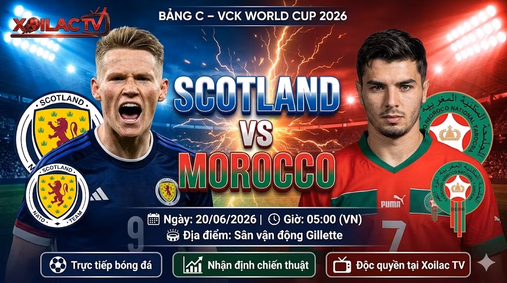 Nhận định Scotland vs Morocco (05h00, 20/06): Thử Thách Cực Đại Trước Sư Tử Atlas