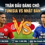 Nhận định, soi kèo Tunisia vs Nhật Bản bảng F World Cup 2026 chuẩn xác nhất từ chuyên gia Xoilac TV.